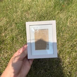 Small pale pink picture frame